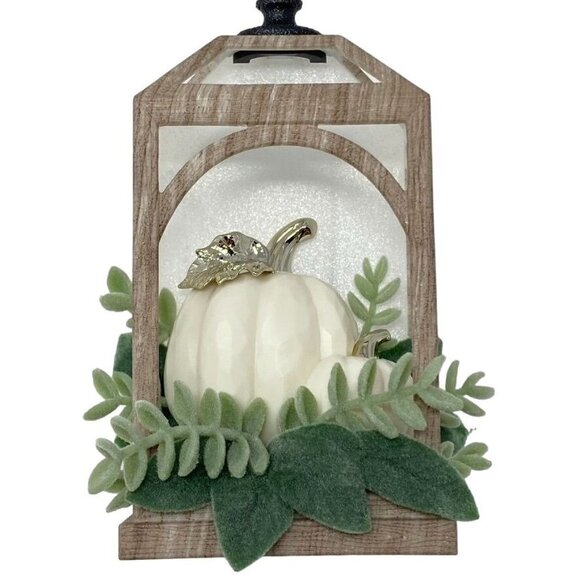 Bath & Body Works White Pumpkin Lantern Wallflowers Plug In Autumn Farmhouse - Picture 2 of 5